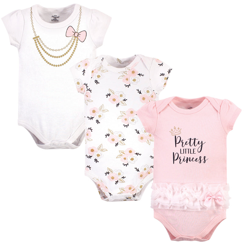 Little Treasure Cotton Bodysuits, Pretty Princess