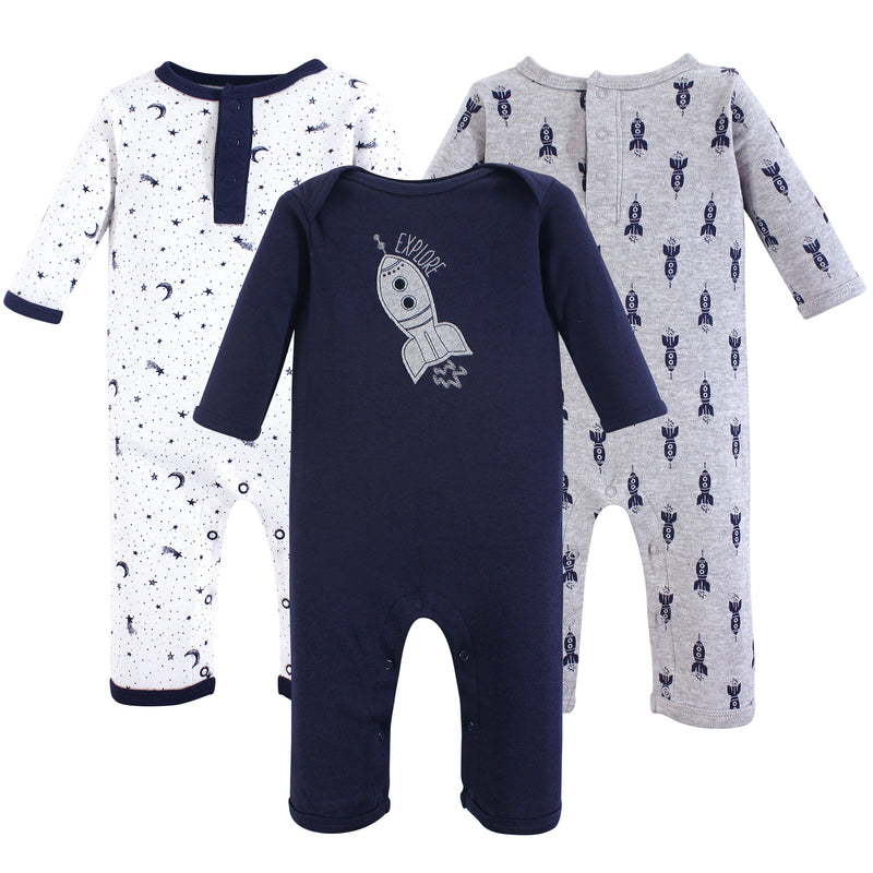 Yoga Sprout Cotton Coveralls, Spaceship