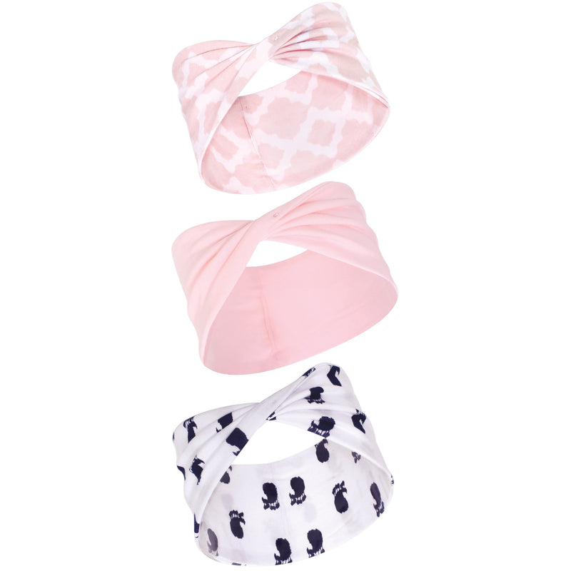 Yoga Sprout Cotton Headbands, Ikat Elephant